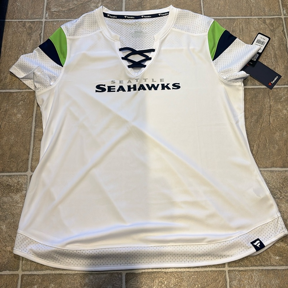 Women’s Seattle Seahawks Jersey Shirt XL
